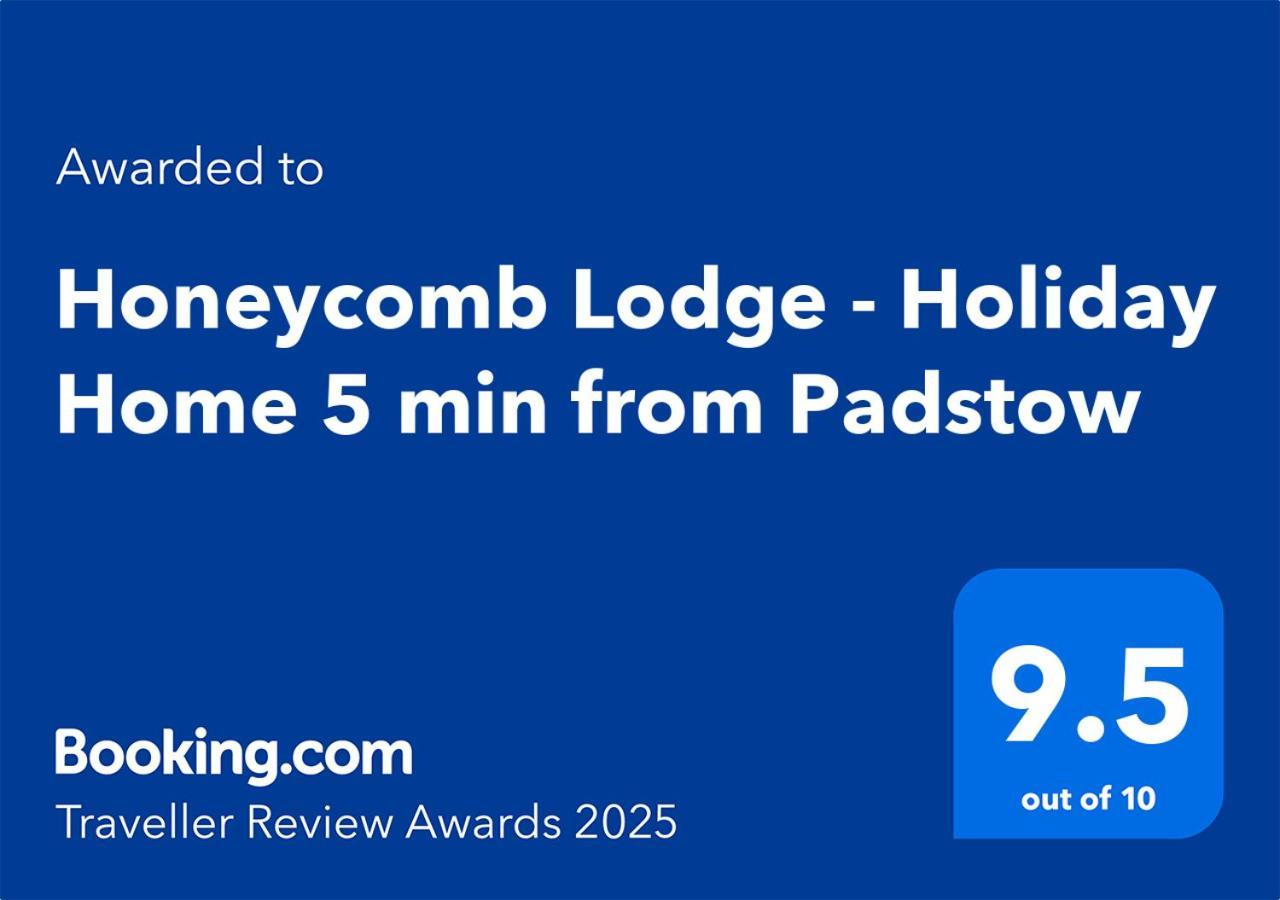 Honeycomb Lodge - Holiday Home 5 Min From パドストウ エクステリア 写真